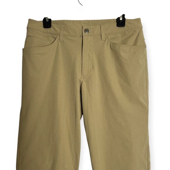 Lululemon ABC 5- Pocket Pant Classic Fit SIZE 31 x 32 Sand Warpstreme Chino - Picture 5 of 10